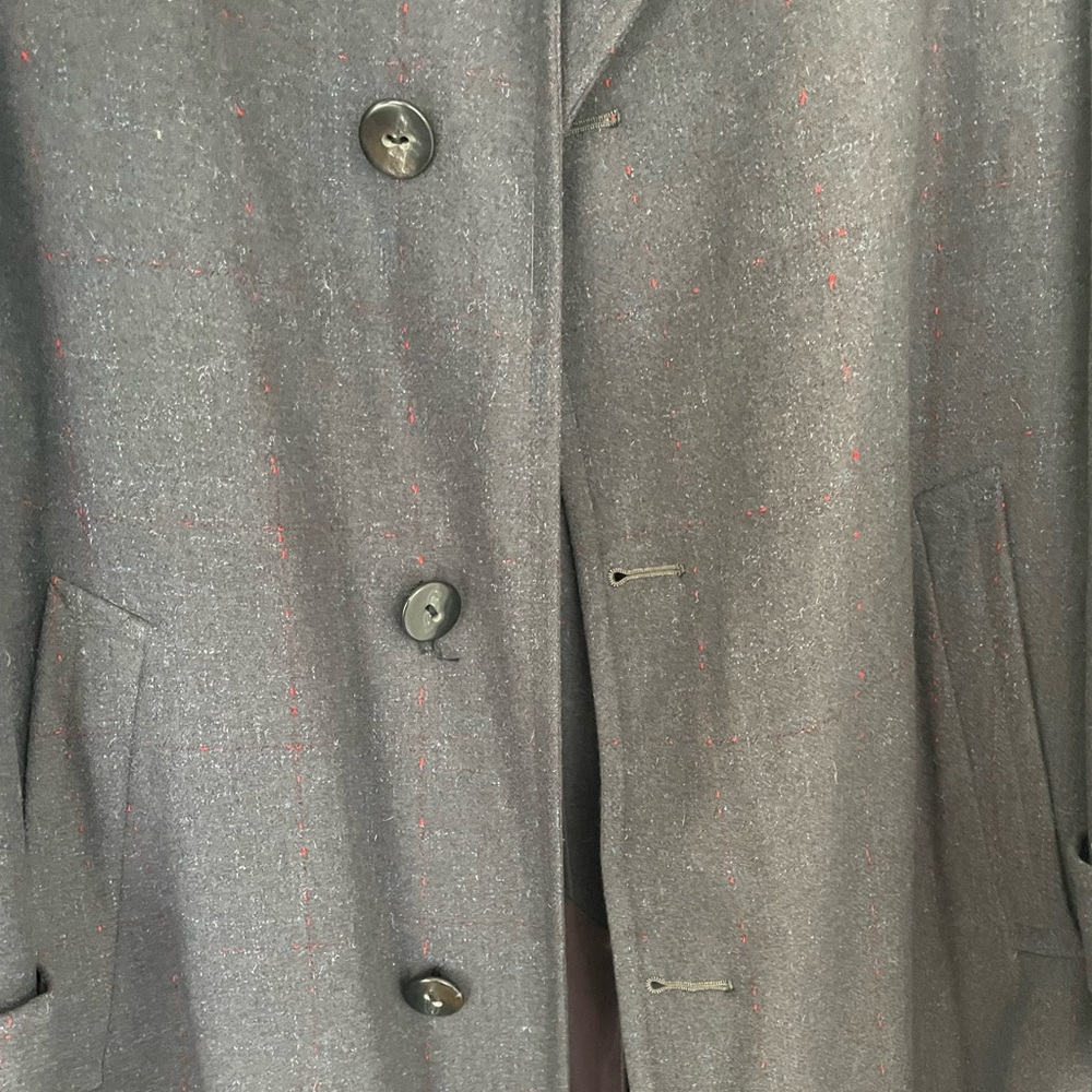 Men’s Vintage Robert Hall Wool Blend Coat View 2